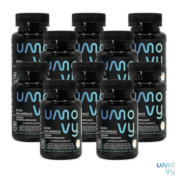10 Frascos Ácido Hialurónico Umovy®