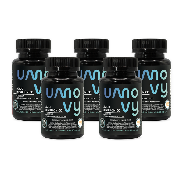 5 Frascos Ácido Hialurónico Umovy®